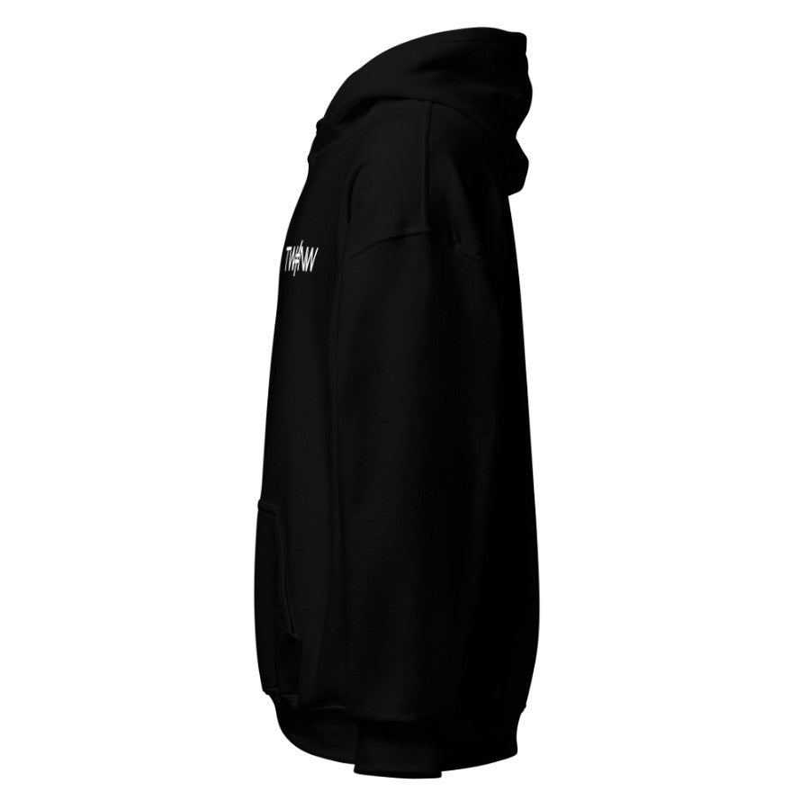 Heavyweight Hoodie — Black — Pocket