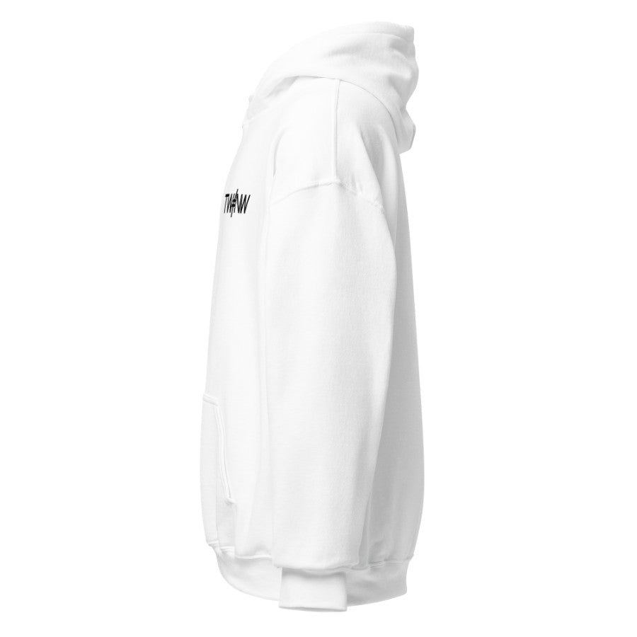 Heavyweight Hoodie — White — Pocket