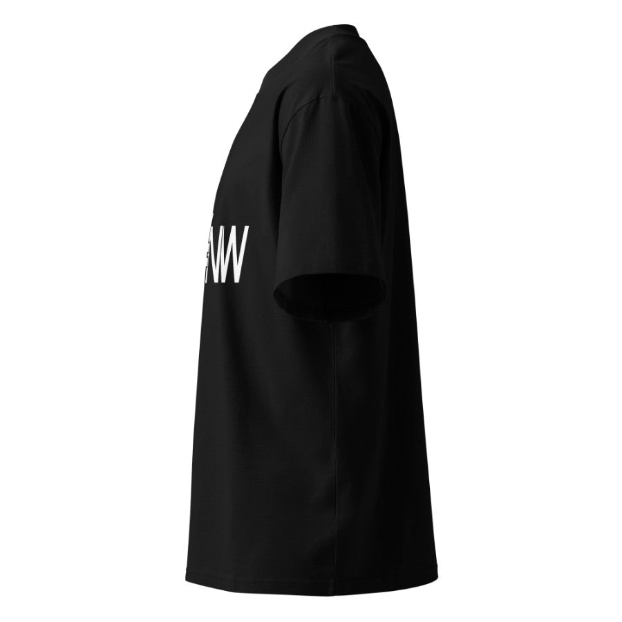 Statement Tee — Black — Full chest