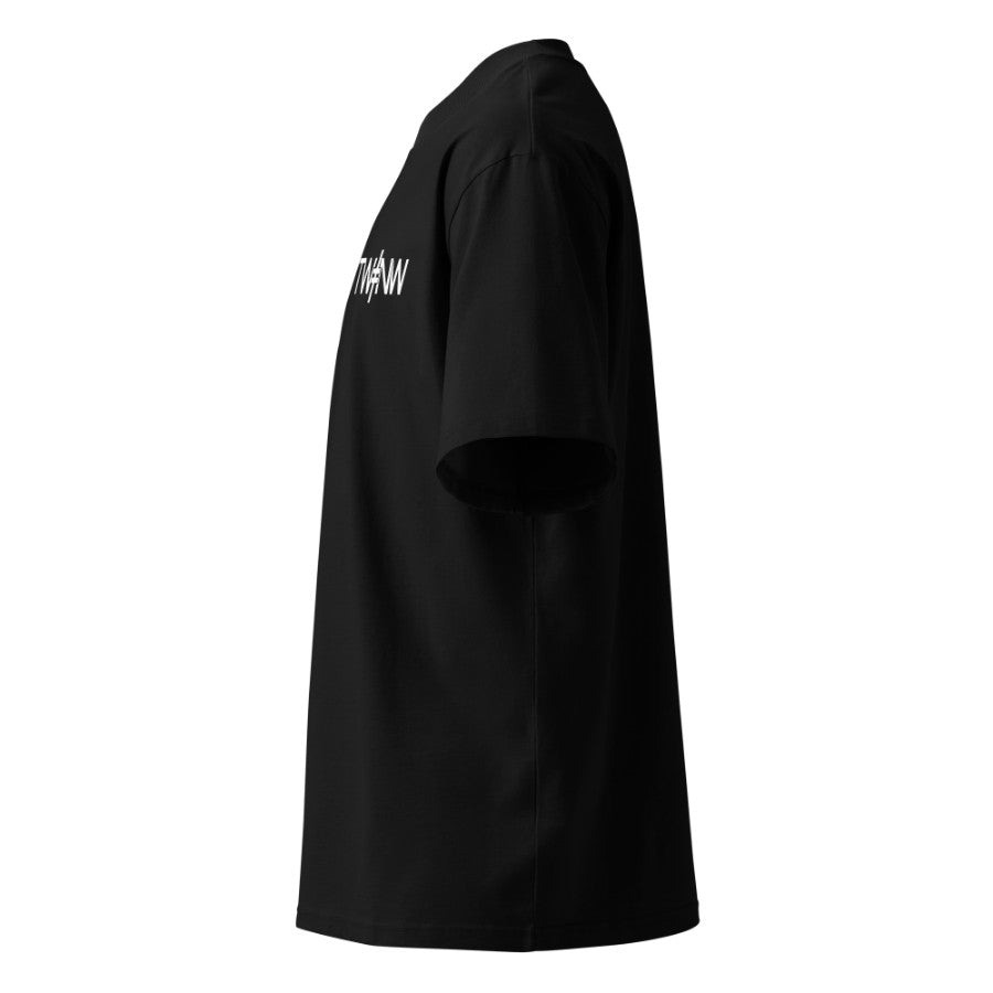 Statement Tee — Black — Pocket