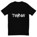 Fitted Tee — Black — Full chest