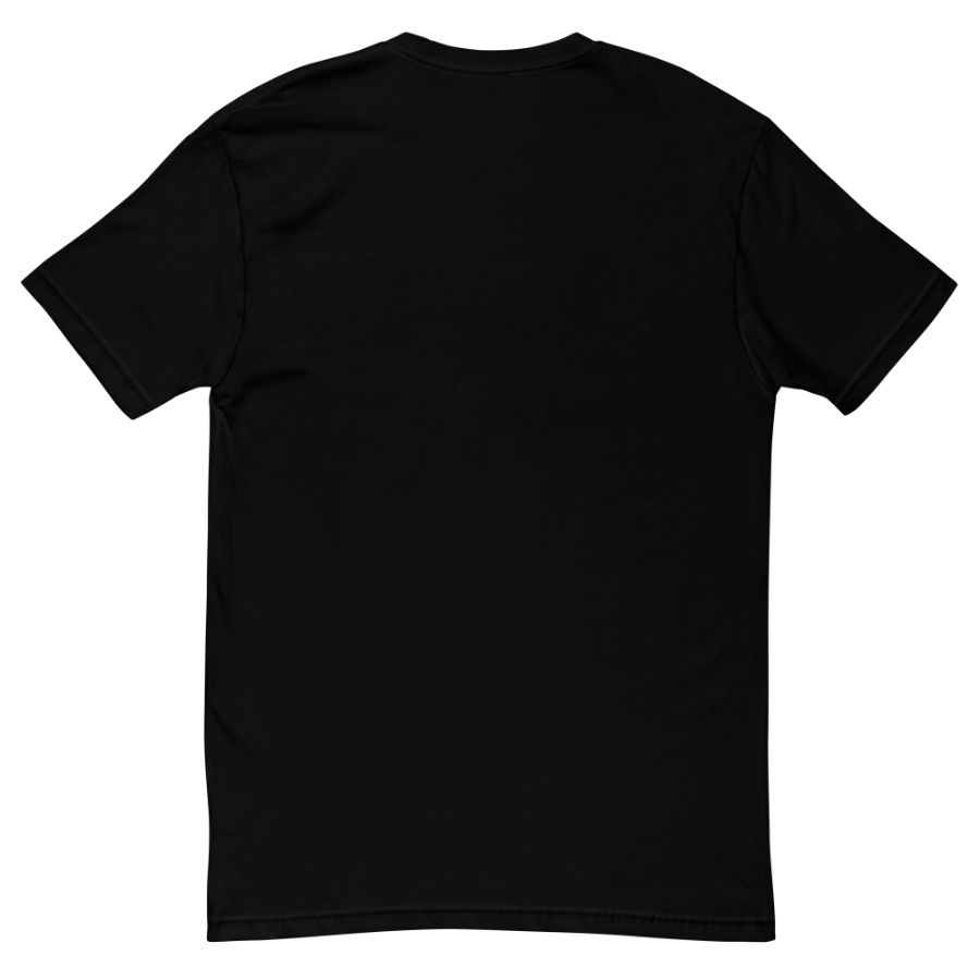 Fitted Tee — Black — Pocket