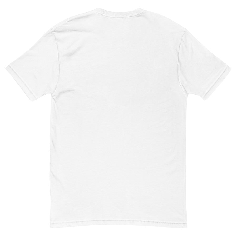 Fitted Tee — White — Full chest