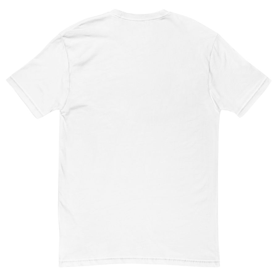Fitted Tee — White — Pocket