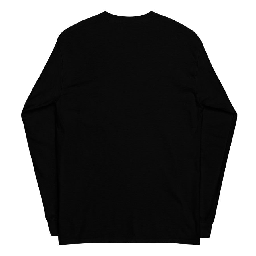 Long Sleeve Tee — Black — Full chest