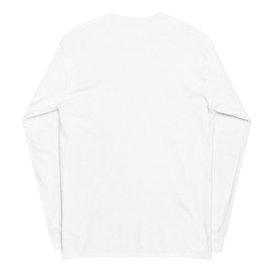Long Sleeve Tee — White — Full chest