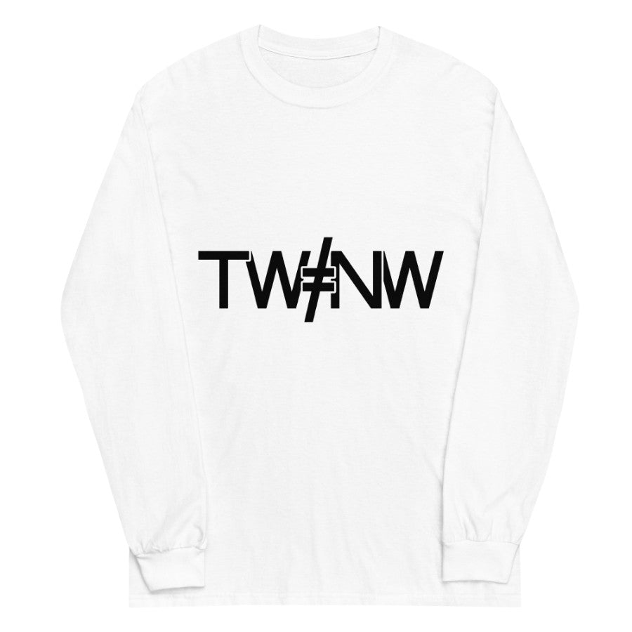 Long Sleeve Tee — White — Full chest