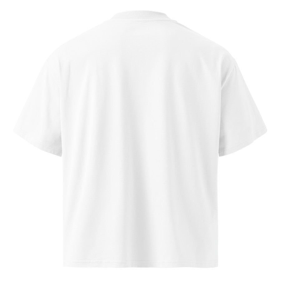 Statement Tee — White — Full chest