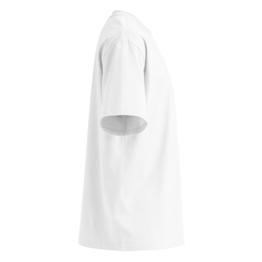 Statement Tee — White — Pocket